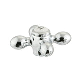 CCMX1CSH Hot Brass Cross Handle, Polished Chrome