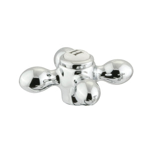 CCMX1CSH Hot Brass Cross Handle, Polished Chrome