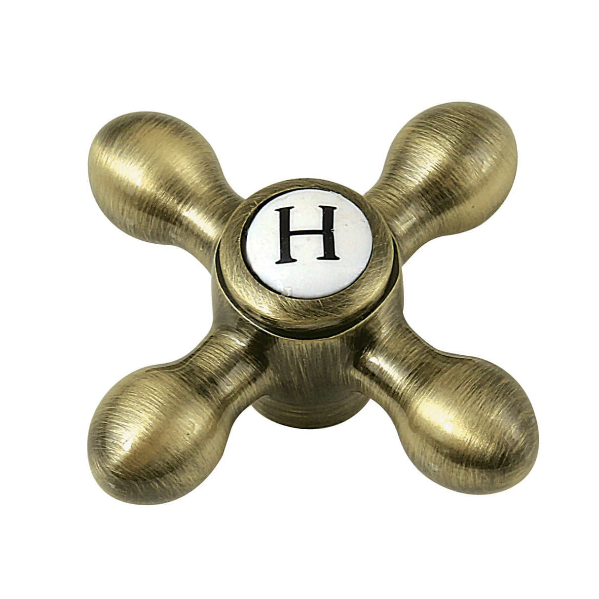 CCMX3CSH Hot Brass Cross Handle, Antique Brass