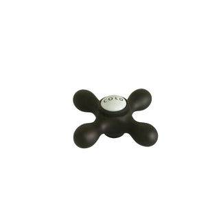 Vintage CCMX5C Cold Brass Cross Handle, Oil Rubbed Bronze