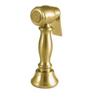 Vintage CCRP1K7SPR Brass Kitchen Faucet Side Sprayer, Brushed Brass