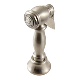 Vintage CCRP1K8SPR Brass Kitchen Faucet Side Sprayer, Brushed Nickel