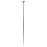 Vintage CCS382T 36-Inch Ceiling Support (CC3142), Polished Brass