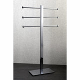 Edenscape CCS6021 Freestanding Triple Towel Rack, Polished Chrome