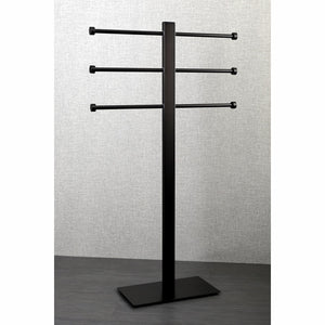 Edenscape CCS6025 Freestanding Triple Towel Rack, Oil Rubbed Bronze