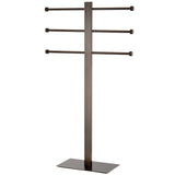 Edenscape CCS6025 Freestanding Triple Towel Rack, Oil Rubbed Bronze