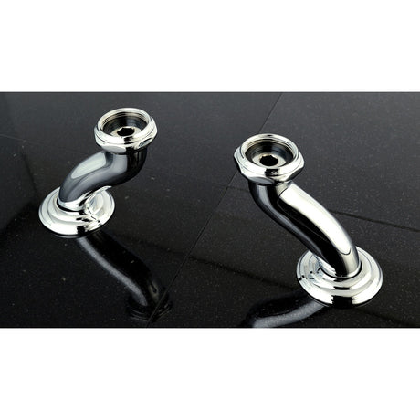 Vintage CCU401 S-Shape Swivel Elbows for Deck Mount Tub Faucet (CC410T1 Series), Polished Chrome