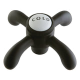 Heritage CCVX5C Cold Metal Cross Handle, Oil Rubbed Bronze