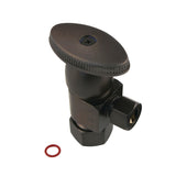 Americana CD53305VA 5/8-Inch OD Comp x 3/8-Inch OD Comp Anti-Seize Deluxe Quarter-Turn Ceramic Hardisc Cartridge Angle Stop, Oil Rubbed Bronze