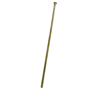 Complement CF38203 20-Inch x 3/8-Inch Diameter Flat Closet Supply Line, Antique Brass