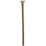 Complement CF38302 30-Inch x 3/8-Inch Diameter Flat Closet Supply Line, Polished Brass