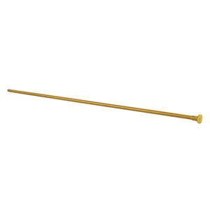 Complement CF38307 30-Inch x 3/8-Inch Diameter Flat Closet Supply Line, Brushed Brass