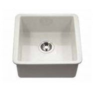 Hamat - CHE-1717BU-MZ - Undermount Fireclay Bar Sink, Marble