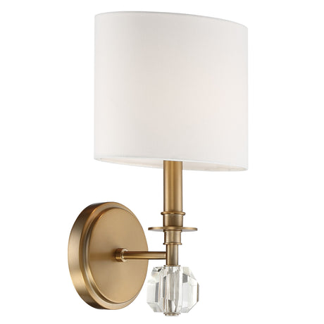 Chimes 1 Light Aged Brass Sconce CHI-211-AG