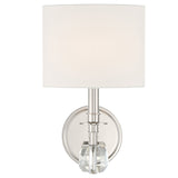 Chimes 1 Light Polished Nickel Sconce CHI-211-PN