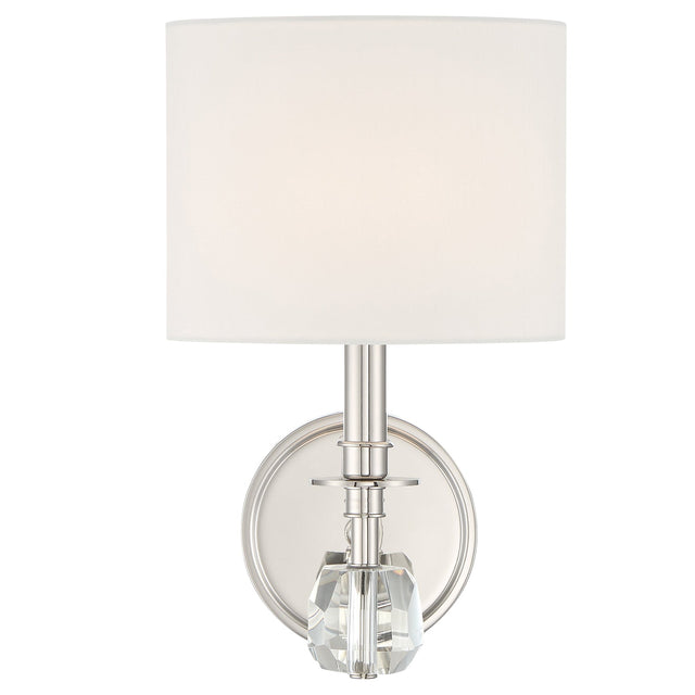 Chimes 1 Light Polished Nickel Sconce CHI-211-PN