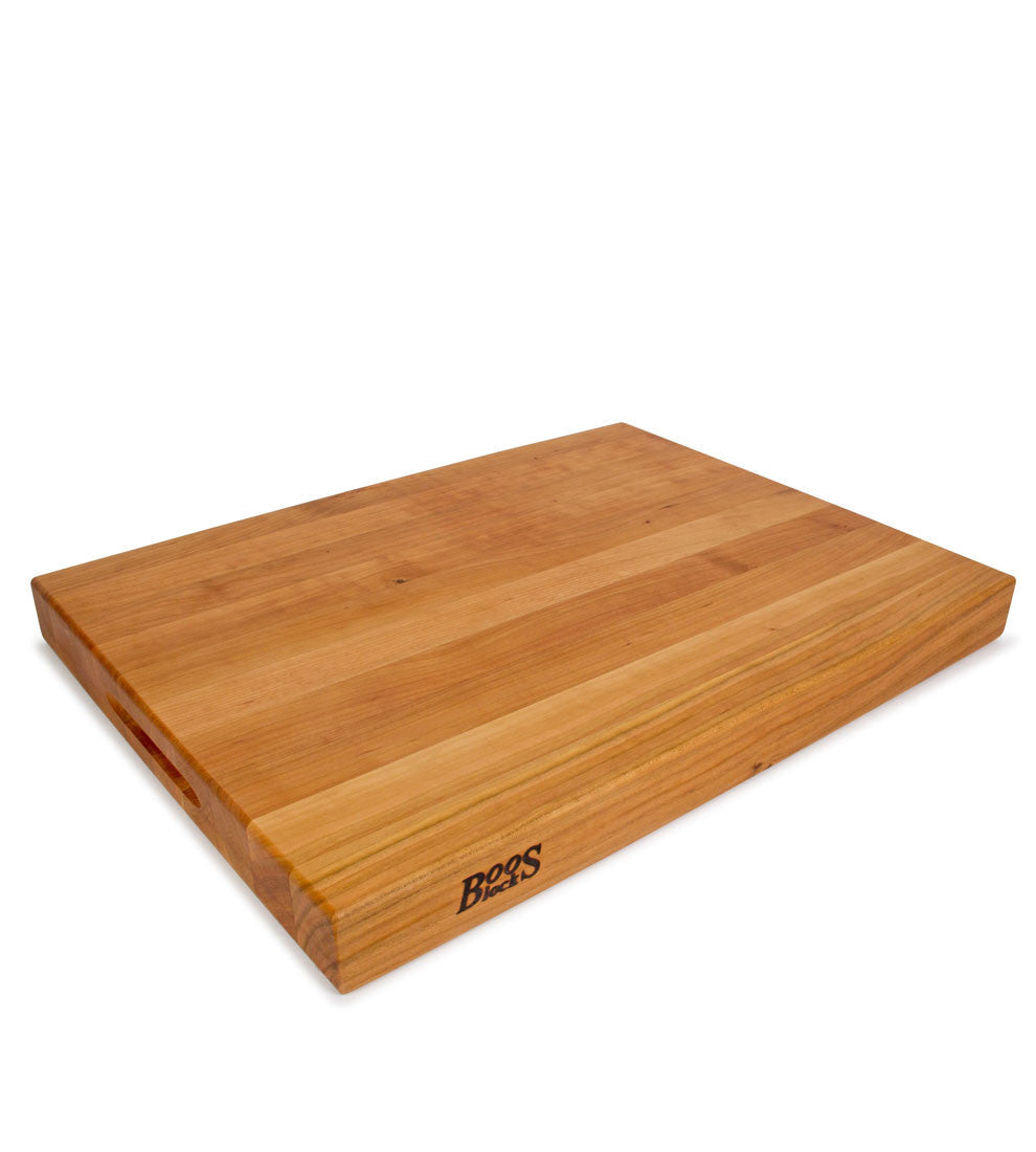 John Boos CHY-RA03 Block Maple Wood Edge Grain Reversible Cutting Board, 24 Inches x 18 2.25 24X18X2.25 CHY-EDGE GR-REV-RA BRD-