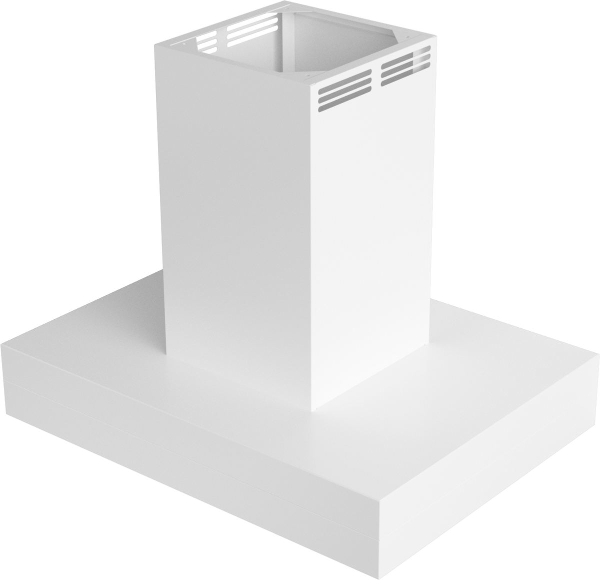 Vent-A-Hood CIEAH6-K42 BT 42" Contemporary Island Range Hood with Ductless Ventilation (ARS), Biscuit