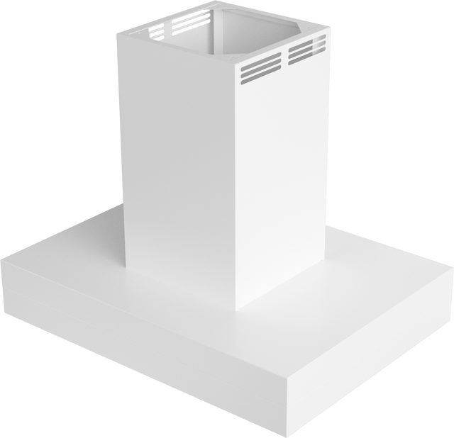Vent-A-Hood CIEAH6-K42 BT 42" Contemporary Island Range Hood with Ductless Ventilation (ARS), Biscuit