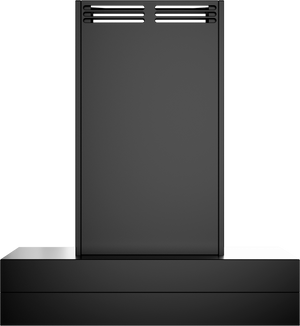 Vent-A-Hood CIEAH6-K42 BC 42" Contemporary Island Range Hood with Ductless Ventilation (ARS), Black Carbide