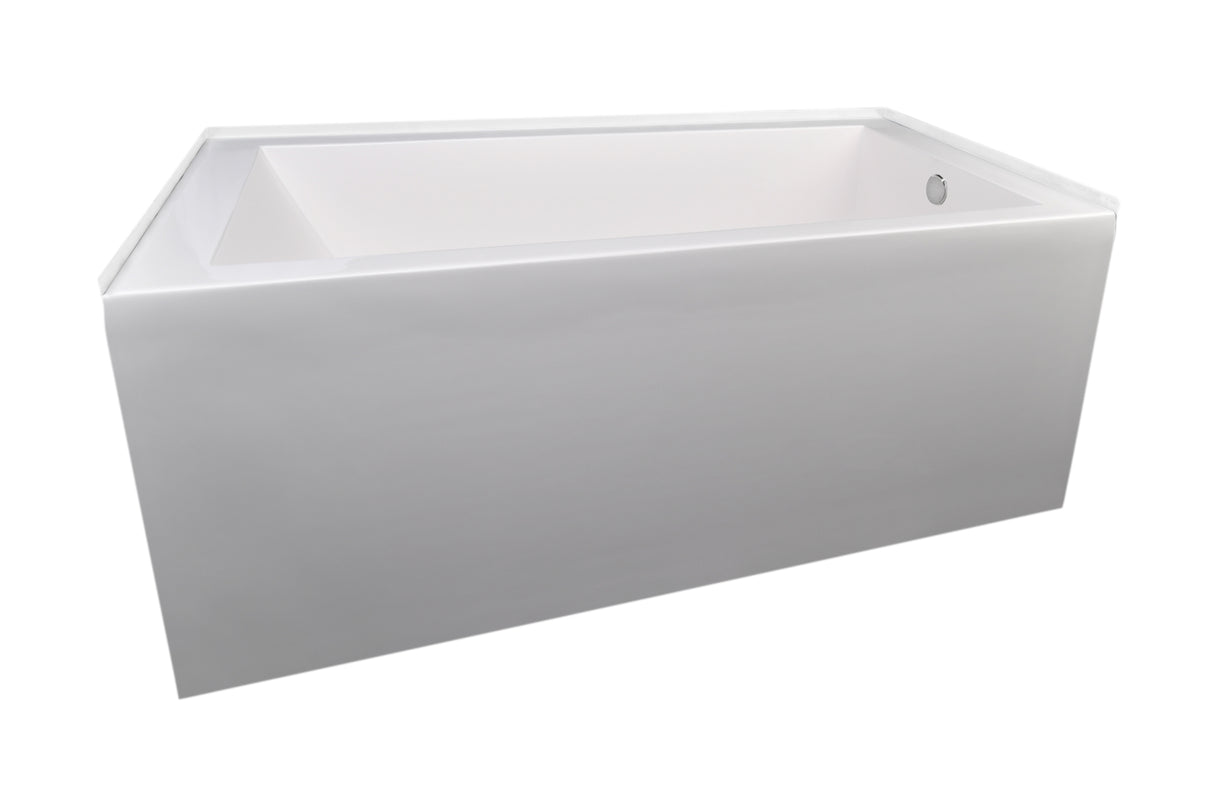 Hydro Systems CIT6032SCO-WHI-LH CITRINE 6032 STON W/ COMBO SYSTEM - WHITE - LEFT HAND