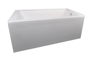 Hydro Systems CIT6032STO-WHI-RH CITRINE 6032 STON W/ TUB ONLY - WHITE - RIGHT HAND