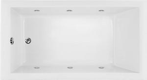 Hydro Systems CIT6032SCO-ALM-LH CITRINE 6032 STON W/ COMBO SYSTEM - ALMOND - LEFT HAND