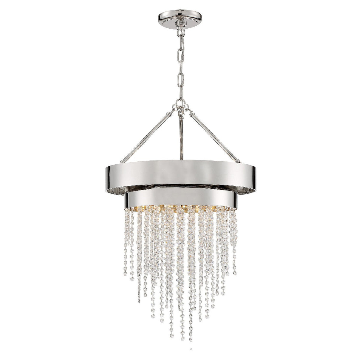 Clarksen 5 Light Polished Nickel Chandelier CLA-A3205-PN-CL-MWP