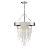 Clarksen 5 Light Polished Nickel Chandelier CLA-A3205-PN-CL-MWP