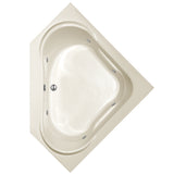 Hydro Systems CLA5555ACO-BIS CLARISSA 5555 AC W/COMBO SYSTEM-BISCUIT