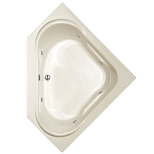 Hydro Systems CLA5555ACO-BIS CLARISSA 5555 AC W/COMBO SYSTEM-BISCUIT
