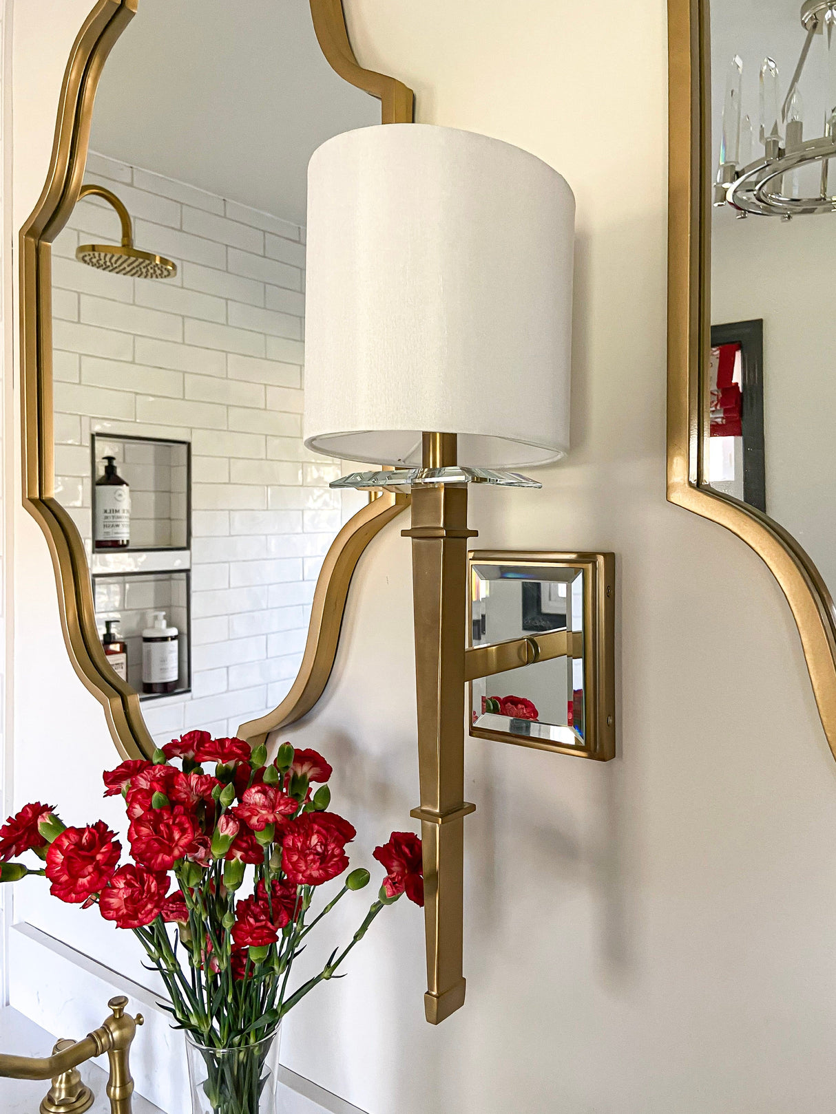 Clifton 1 Light Aged Brass Sconce CLI-231-AG