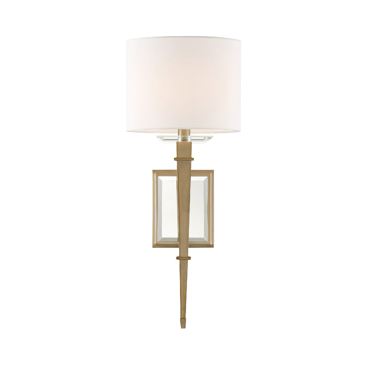 Clifton 1 Light Aged Brass Sconce CLI-231-AG