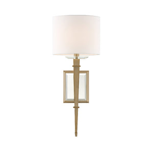 Clifton 1 Light Aged Brass Sconce CLI-231-AG