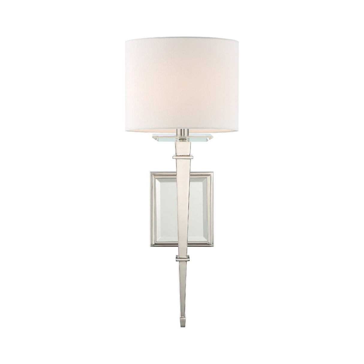 Clifton 1 Light Polished Nickel Sconce CLI-231-PN