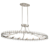 Clover 12 Light Aged Brass Chandelier CLO-8897-AG