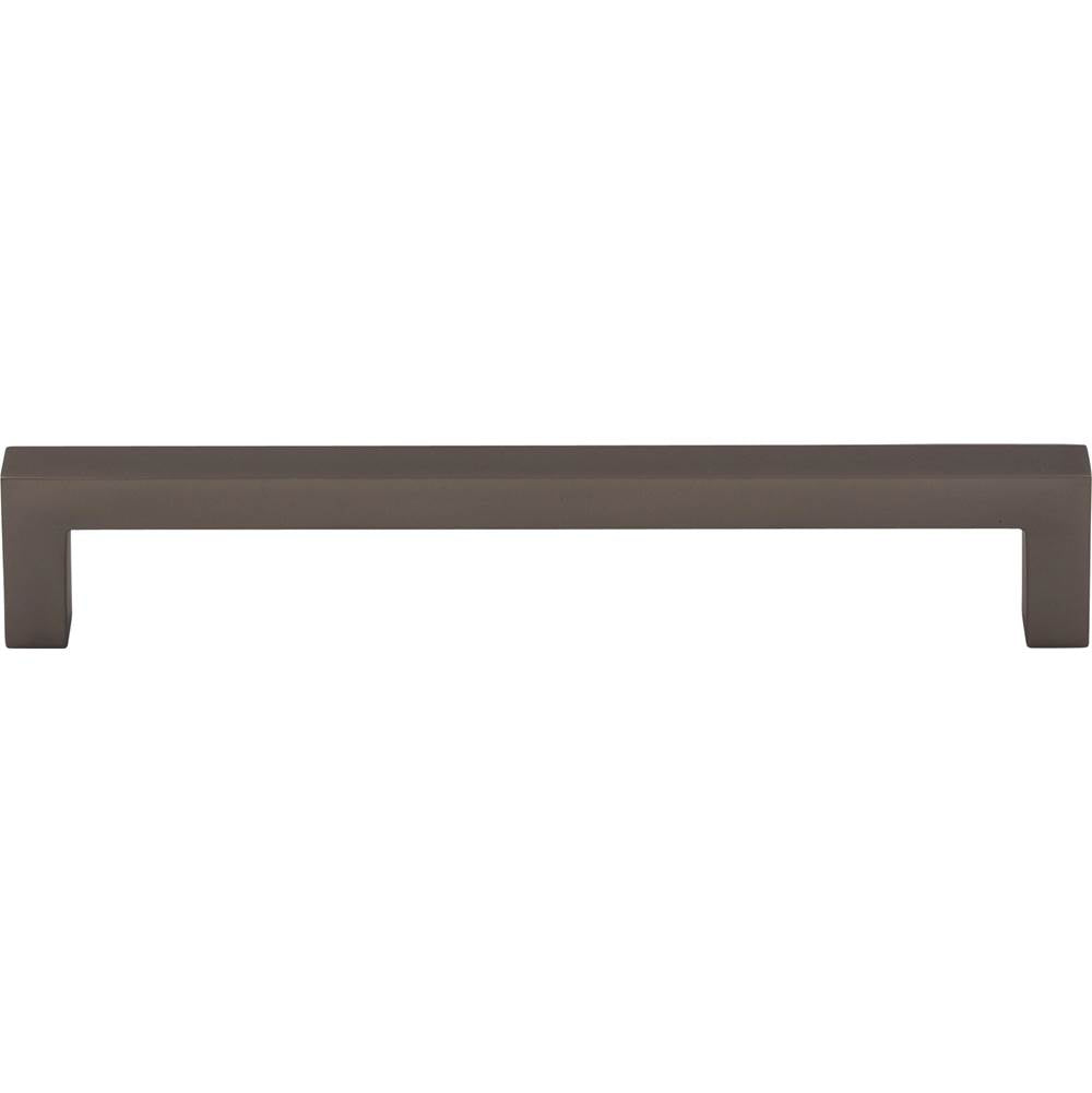 Top Knobs M1155 Square Bar Pull 6 5/16" - Ash Gray