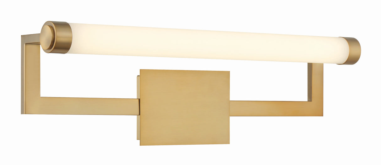 Clinton Integrated LED Vibrant Gold Bathroom Vanity CLT-7201-VG