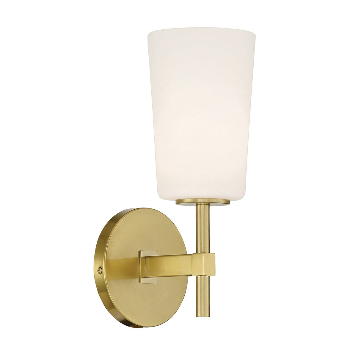 Colton 1 Light Aged Brass Bathroom Vanity COL-101-AG