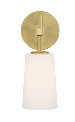 Colton 1 Light Aged Brass Bathroom Vanity COL-101-AG