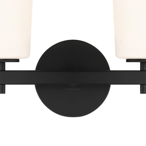 Colton 2 Light Aged Brass Bathroom Vanity COL-102-AG