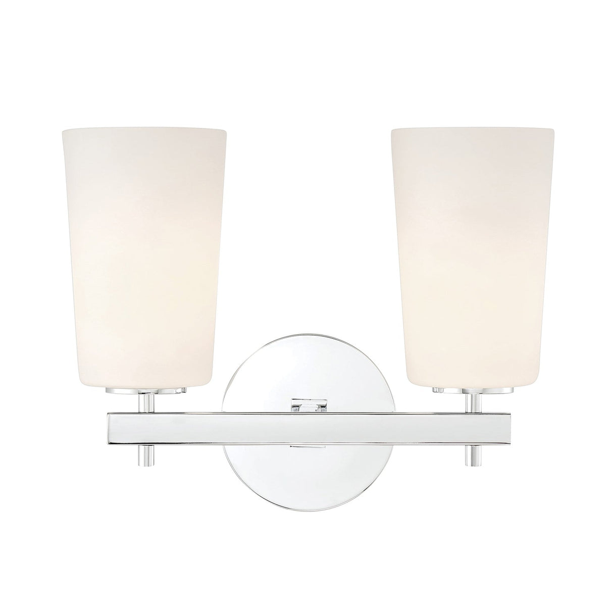 Colton 2 Light Polished Chrome Bathroom Vanity COL-102-CH