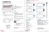 Americh CN6030TA5-BI Concorde 6030 - Tub Only / Airbath 5 - Biscuit