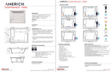 Americh CF7260TA5-BI Confidence 7260 - Tub Only / Airbath 5 - Biscuit