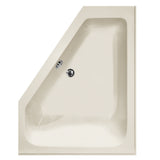 Hydro Systems COU6048ATO-BON-LH COURTNEY 6048 AC TUB ONLY-BONE-LEFT HAND