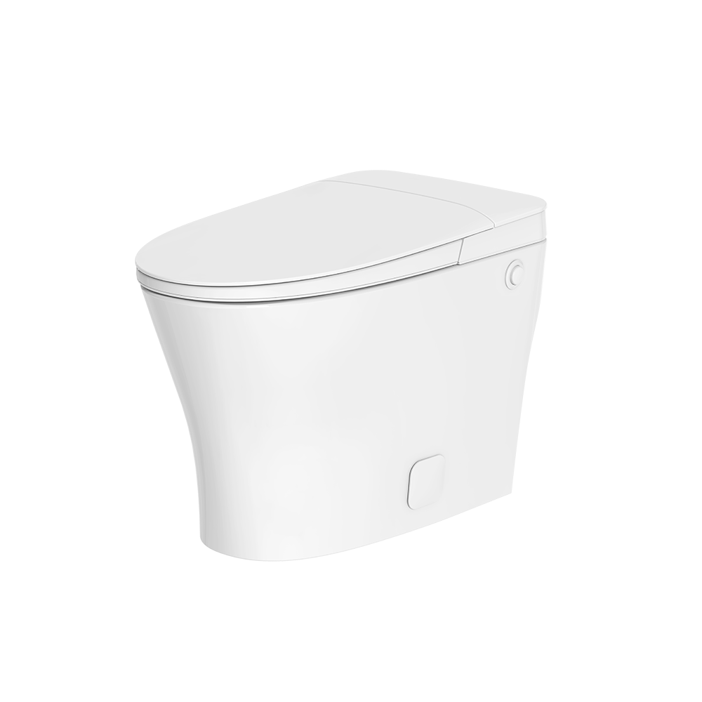 ICERA CS-15 Non-Electric Tankless Toilet (includes seat and bowl) White CS-15.01