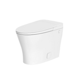 ICERA CS-15 Non-Electric Tankless Toilet (includes seat and bowl) White CS-15.01