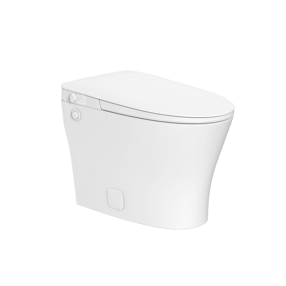 ICERA CS-15 Non-Electric Tankless Toilet (includes seat and bowl) White CS-15.01
