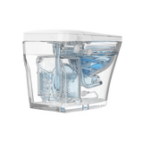 ICERA CS-15 Non-Electric Tankless Toilet (includes seat and bowl) White CS-15.01