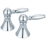 Central Brass CS-19001H Lever Handle-Hot in Polished Chrome